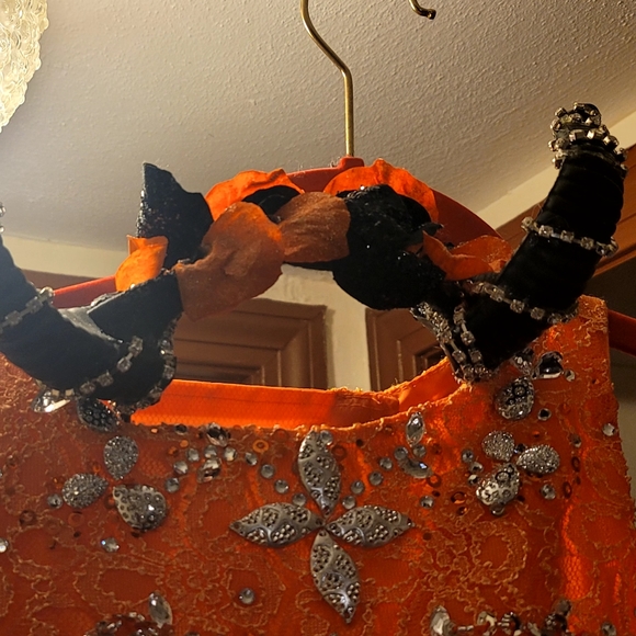 Girl's  devil's rhinestone horns - Picture 3 of 5